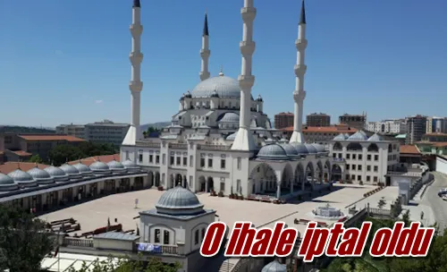 O ihale iptal oldu