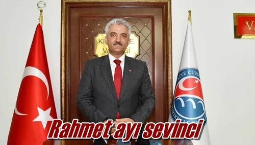 Rahmet ayı sevinci