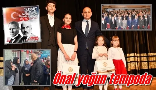 Önal yoğun tempoda