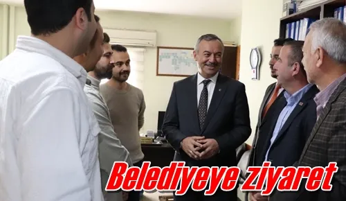 Belediyeye ziyaret