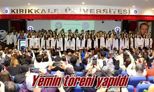 Yemin töreni yapıldı