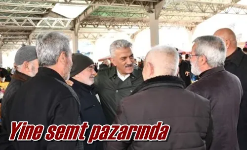 Yine semt pazarında