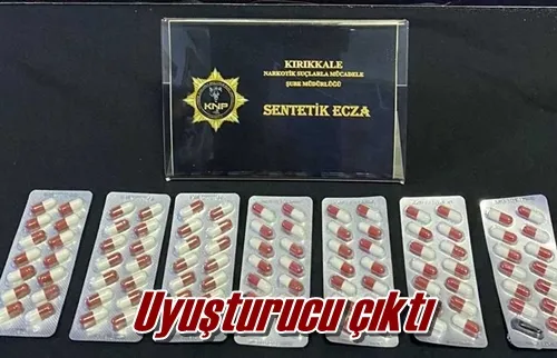 Uyuşturucu çıktı