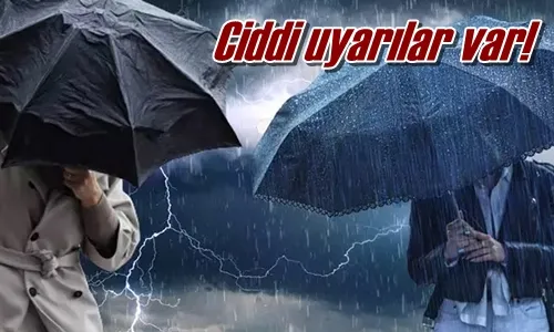 Ciddi uyarılar var!