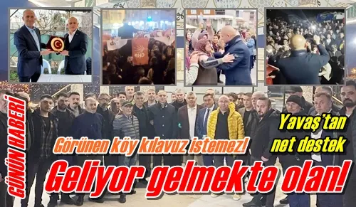 Geliyor gelmekte olan!