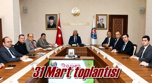 31 Mart toplantısı