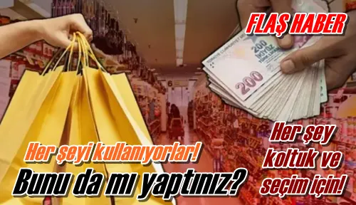 Bunu da mı yaptınız?