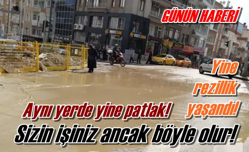 Sizin işiniz ancak böyle olur!