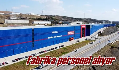 Fabrika personel alıyor