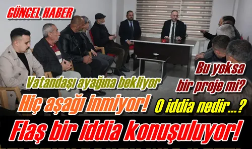 Hiç aşağı inmiyor!