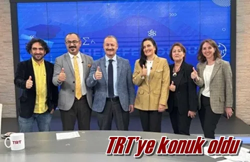 TRT’ye konuk oldu