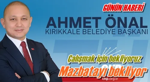 Mazbatayı bekliyor