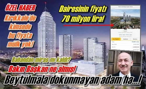 Bakın Başkan ne almış!