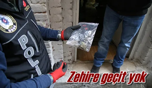 Zehire geçit yok