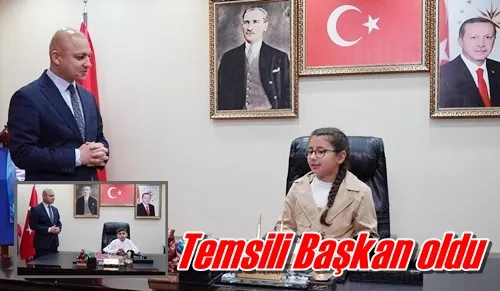 Temsili Başkan oldu