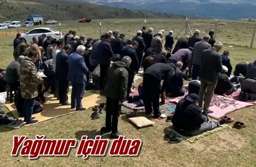 Yağmur için dua 