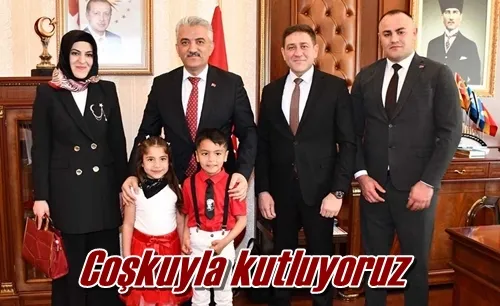 Coşkuyla kutluyoruz