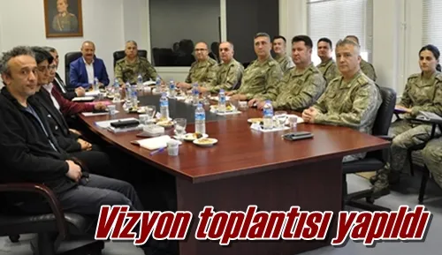 Vizyon toplantısı yapıldı