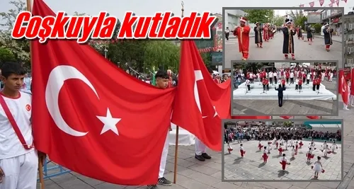 Coşkuyla kutladık
