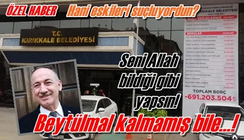 Seni Allah bildiği gibi yapsın!