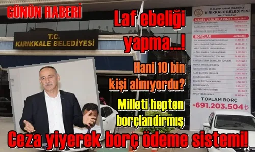 Yalana bak yalana…!