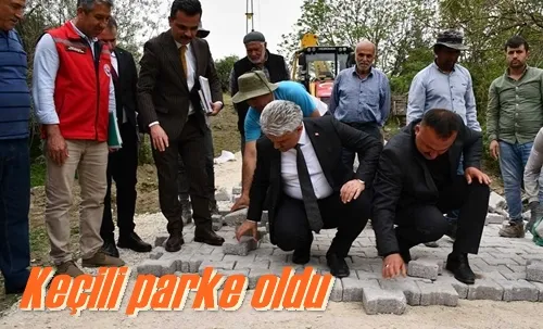 Keçili parke oldu