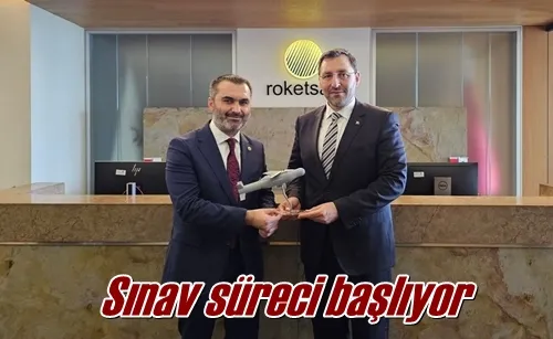 Sınav süreci başlıyor