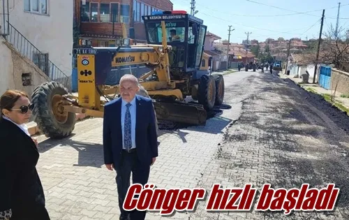 Cönger hızlı başladı