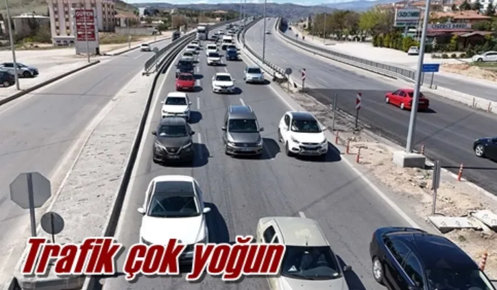 Trafik çok yoğun