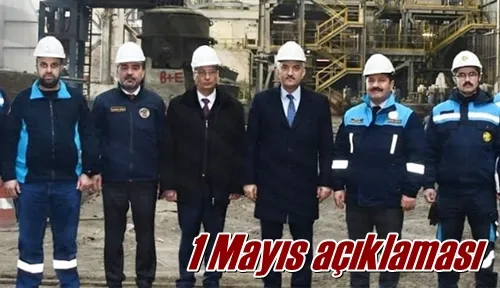 1 Mayıs açıklaması