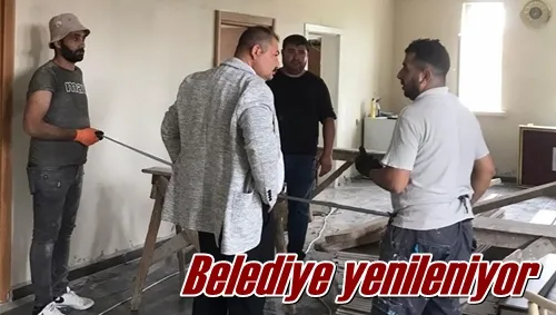 Belediye yenileniyor