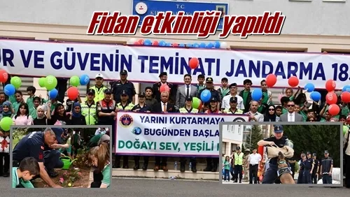 Fidan etkinliği yapıldı