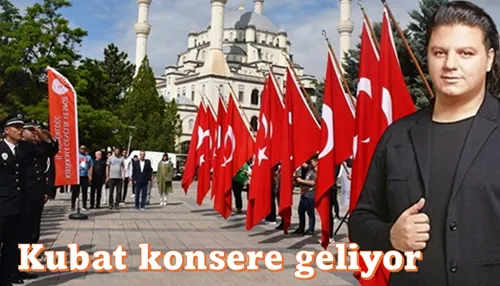 Kubat konsere geliyor