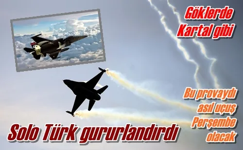 Solo Türk gururlandırdı
