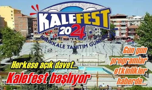 Kalefest başlıyor