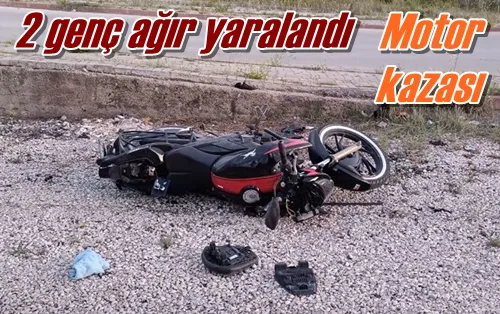 2 genç ağır yaralandı