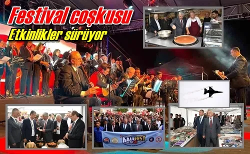 Festival coşkusu