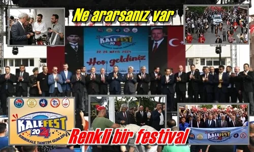 Renkli bir festival