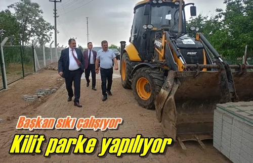 Kilit parke yapılıyor