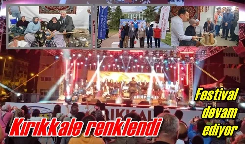 Kırıkkale renklendi
