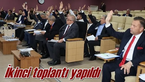 İkinci toplantı yapıldı