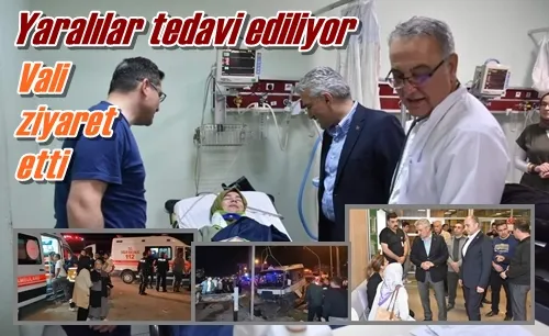 Yaralılar tedavi ediliyor