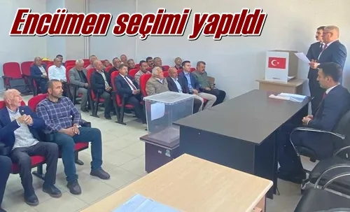 Encümen seçimi yapıldı