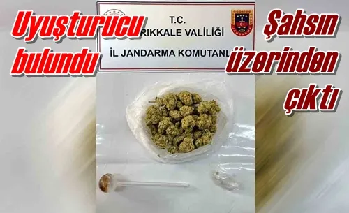 Uyuşturucu bulundu
