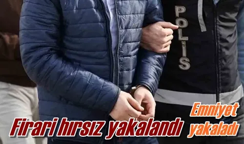 Firari hırsız yakalandı