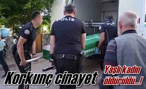 Korkunç cinayet