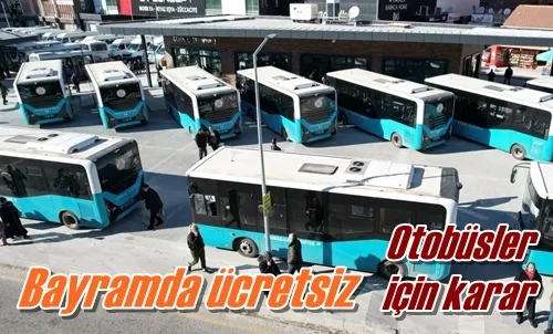 Bayramda ücretsiz