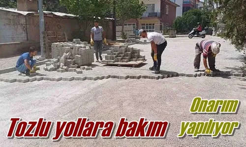 Tozlu yollara bakım