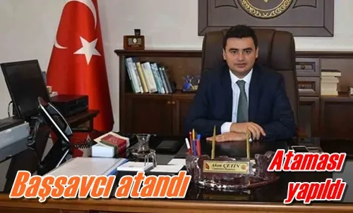Başsavcı atandı