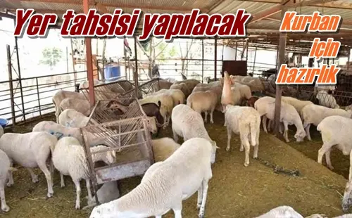 Yer tahsisi yapılacak